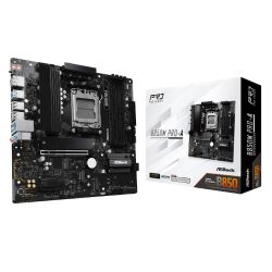 Asrock B850M PRO-A, AMD B850, AM5, Micro ATX, 4 DDR5, HDMI, DP, 2.5G LAN, 3x M.2 Asrock B850M PRO-A, AMD B850, AM5, Micro ATX, 4 DDR5, HDMI, DP, 2.5G LAN, 3x M.2